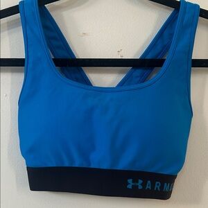 Under Armour Vibrant Blue Sports Bra